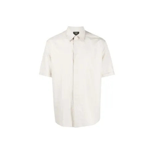 Fendi Айвори Мужские Рубашки