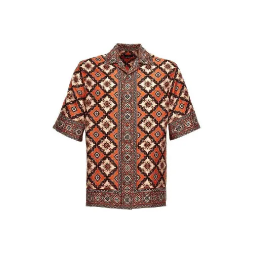 ETRO Orange Мужские Рубашки