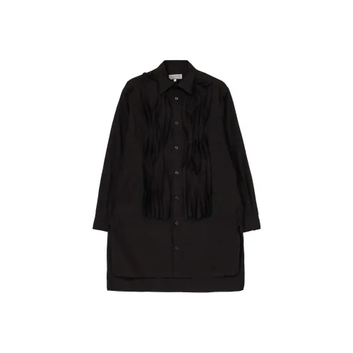 Yohji Yamamoto Рубашка Мужская Черная