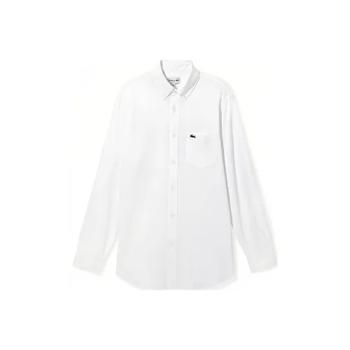 LACOSTE Collaboration Белая Мужская Рубашка