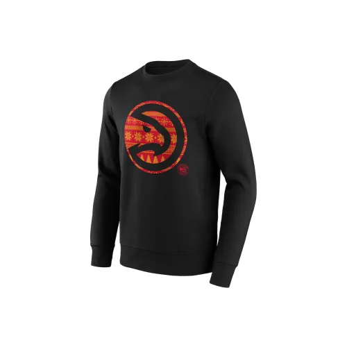 NBA Atlanta Hawks Рождество JUMPER GRAPHIC CREW Толстовка Мужской Черный