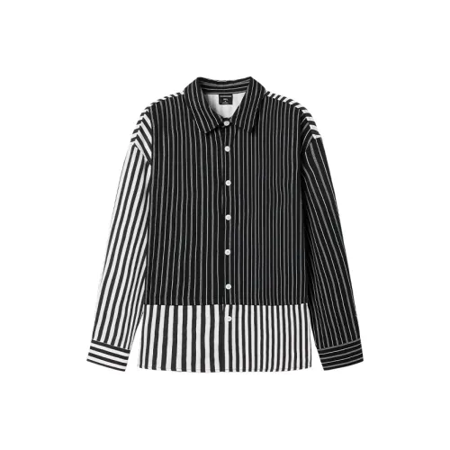 WAYNEXZAVIER Мужские Черные Рубашки