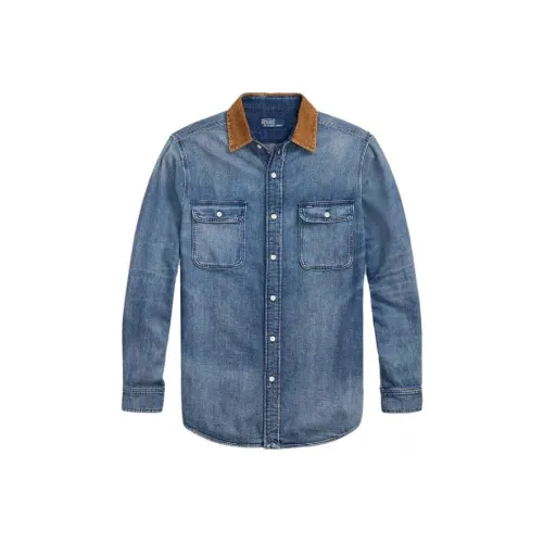 Polo Ralph Lauren Рубашка Мужская Синяя