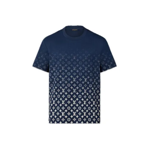 LOUIS VUITTON Blue Men's Polo