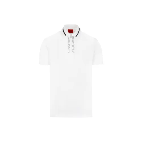 Hugo Boss Белая Мужская Поло