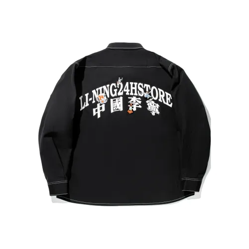 LINING x Phil Hackett Рубашка Мужская Черная