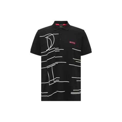 Hugo Boss Мужская черная поло