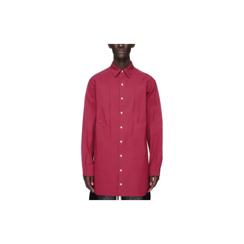 RICK OWENS SS23 Розовые Мужские Рубашки