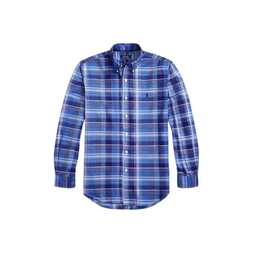 Polo Ralph Lauren SS24 Рубашка Мужская Синяя