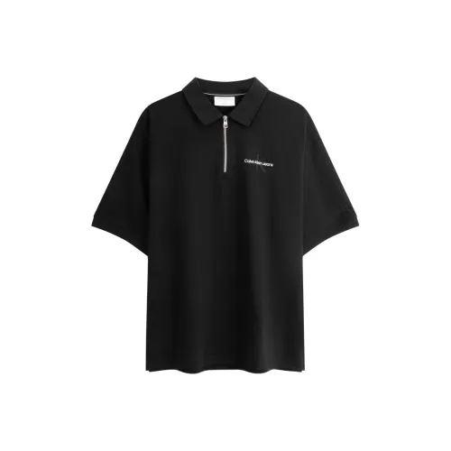 Calvin Klein SS24 серия BEH Космический Черный Мужская Поло