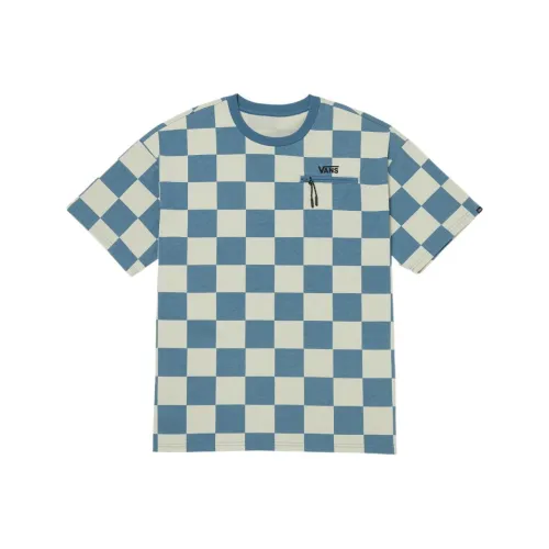 VANS Голубой бежевый Унисекс Футболка