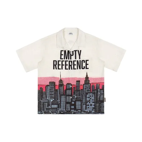 EMPTY REFERENCE Розовая унисекс рубашка