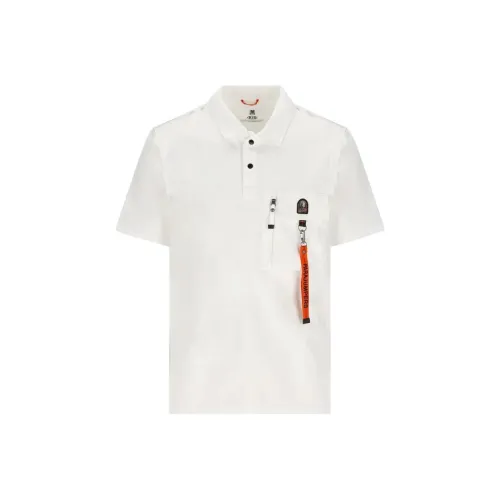 PARAJUMPERS Поло Мужское Серый Белый