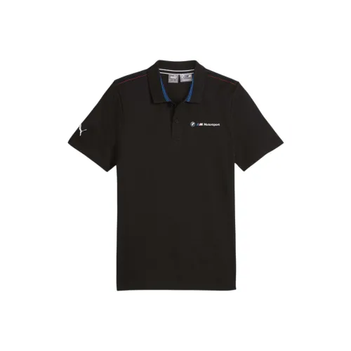 PUMA BMW M Motorsport Мужская Поло Мужская Черная
