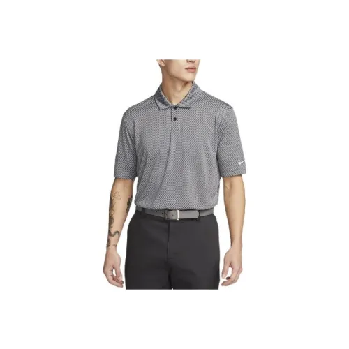 Мужское поло Nike Tour темно-серый дым