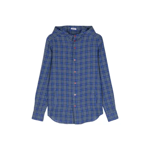 KITON Мужские Синие Рубашки