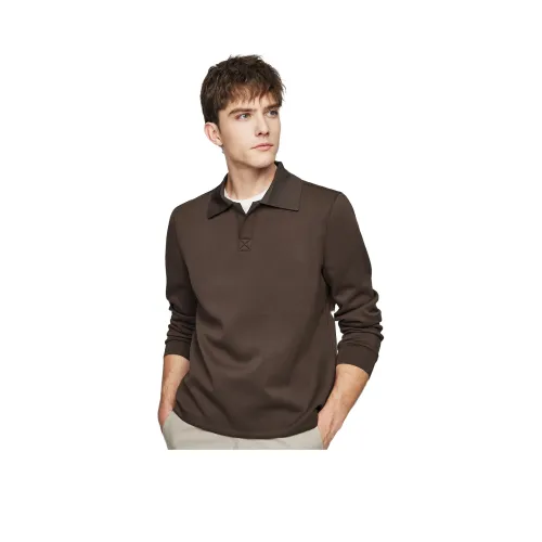 Мужская поло Red bean