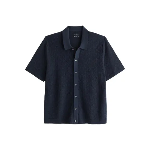 Abercrombie＆Fitch Поло Мужское Темно-Синий