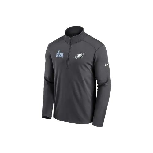 nike Dri Fit Dri Fit Супер Bowl LVII Bound Pacer Рубашка Мужской Черный