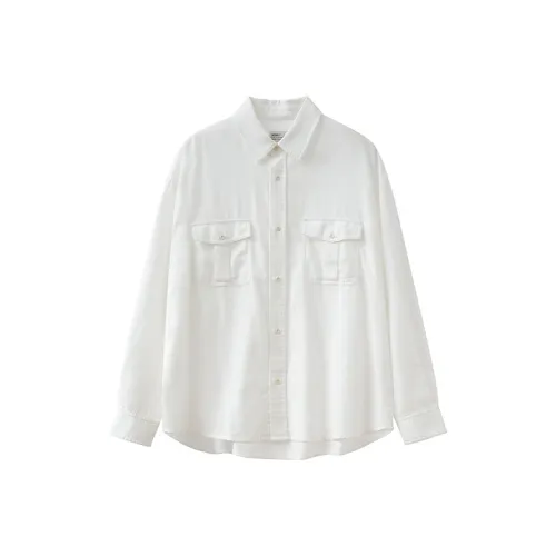 BUTTBILL 100% хлопок Длинный рукав Рубашка Унисекс