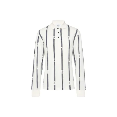 FERRAGAMO FW23 Поло Мужское Белое