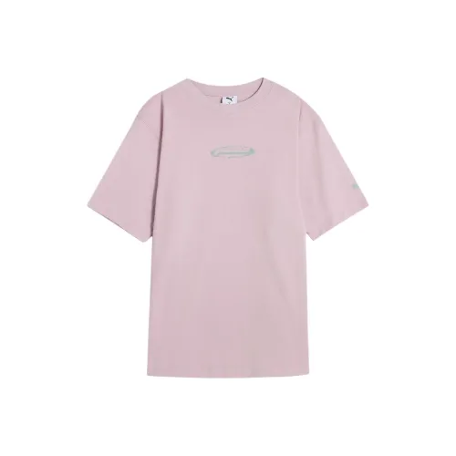 PUMA Graphic SS25 T-Shirt Унисекс Light Purple 90