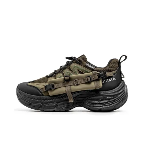 Bull Thunder Дышащие Кроссовки с Низким Верхом и Толстой Подошвой для Увеличения Высоты Мужские