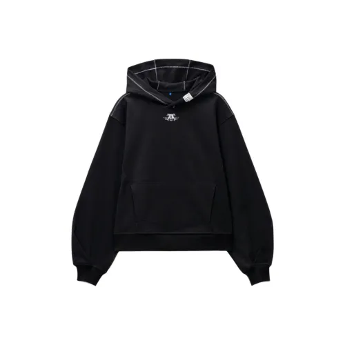 ADER ERROR Черный Унисекс Свитшоты