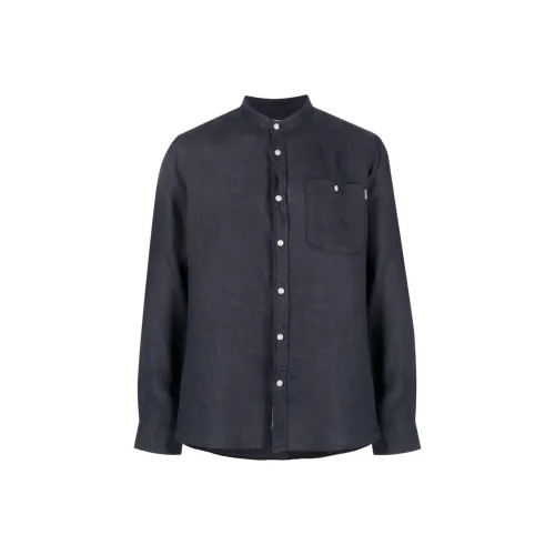 WOOLRICH Мужские Черные Рубашки