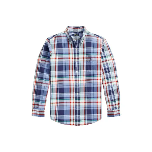 Polo Ralph Lauren Рубашка Мужская Синяя