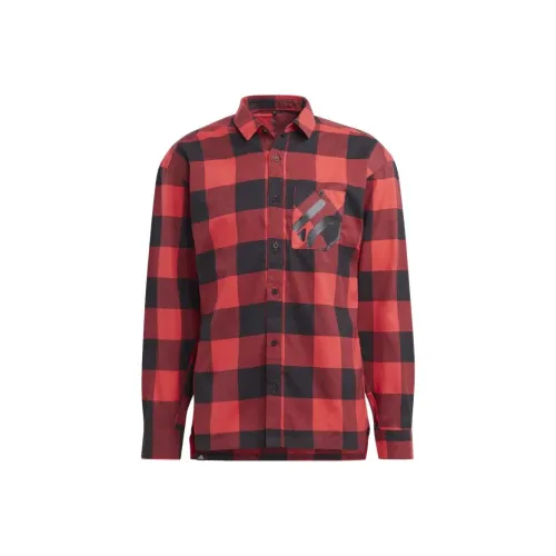 Adidas Красный черный Унисекс Рубашки