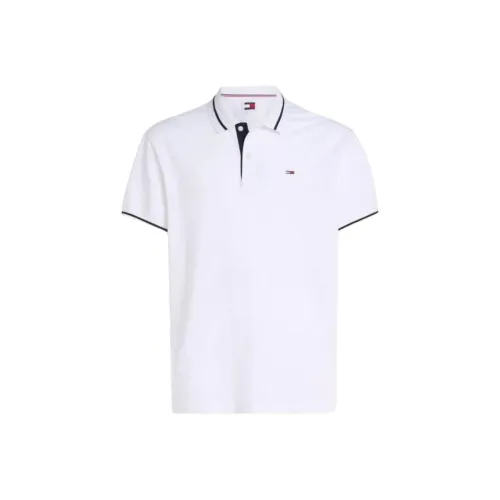 Tommy Hilfiger Polo Мужское Белое