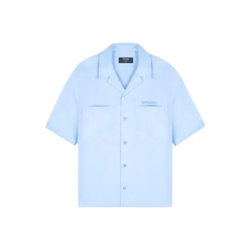 REPRESENT Blue Men's Shirts REPRESENT Синий Мужские Рубашки