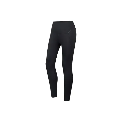 Anta ZONGXUNXILIE Черные Женские Спортивные Брюки