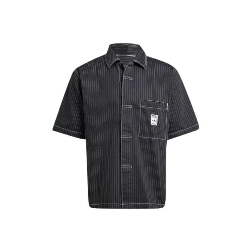 Adidas Originals Wabash Рубашка Мужская Черная