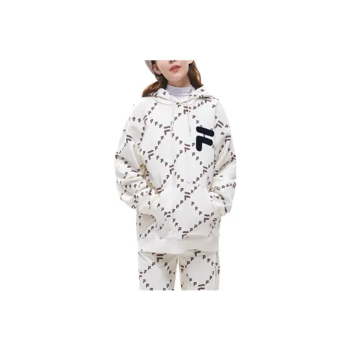 FILA Толстовка Унисекс Винтаж Белый