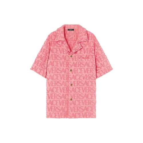 VERSACE Розовые Мужские Рубашки