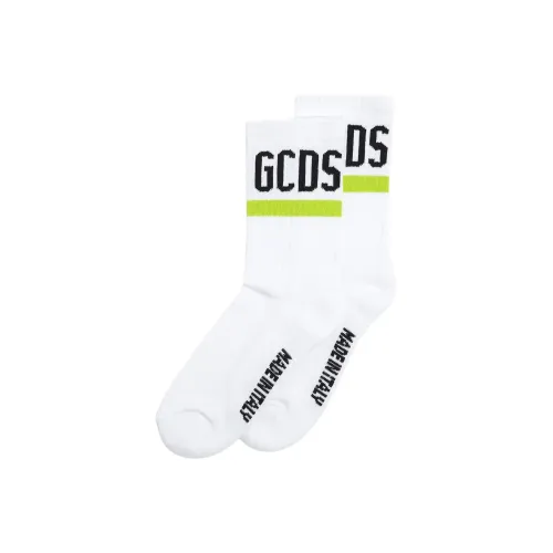 GCDS 1 шт Лайм Унисекс MID Носки до икры