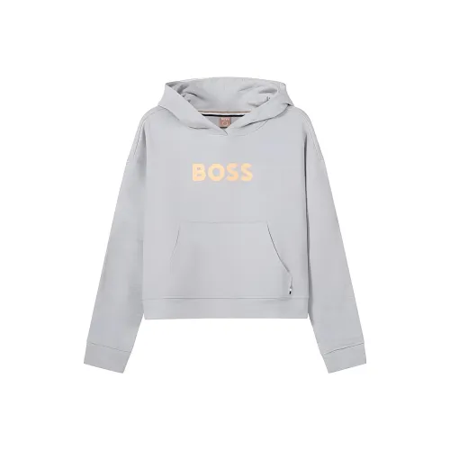 HUGO BOSS Светло-серый Женские Свитшоты