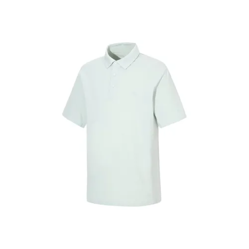 KOLON SPORT Мятно-зеленая мужская поло рубашка