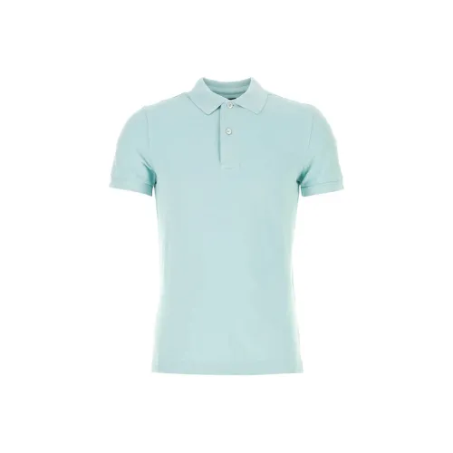 TOM FORD Поло Мужское Светло-Синий