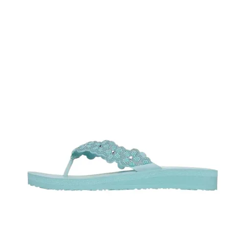 Skechers Meditation Quiet Flip-Flops Женские Blue