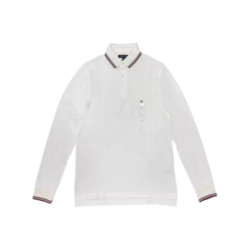 Tommy Hilfiger Polo Мужское Белое