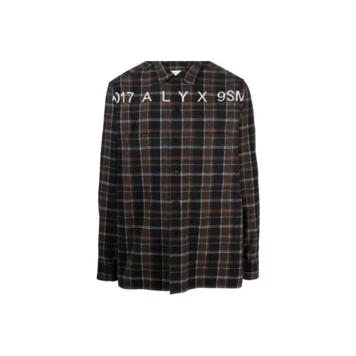1017 ALYX 9SM Коричневый Мужская Рубашка