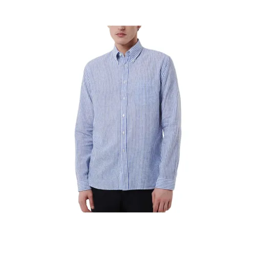 XACUS Blue Men's Shirts XACUS Синий Мужские Рубашки