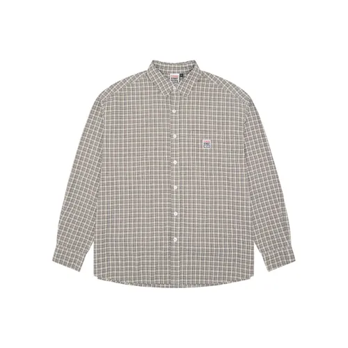 Vision Street Wear Рубашка Унисекс Серый Фиолетовый