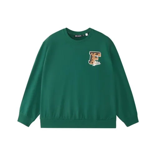 FILA FUSION Бирюзовый Вода Зеленый Мужской Свитшоты