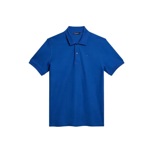 J.Lindeberg Troy Polo Quartz Polo Men's Blue