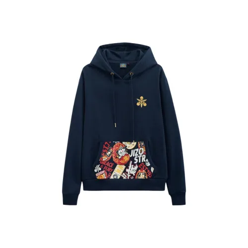 ONIARAI Свитшот Мужской Темно-Синий