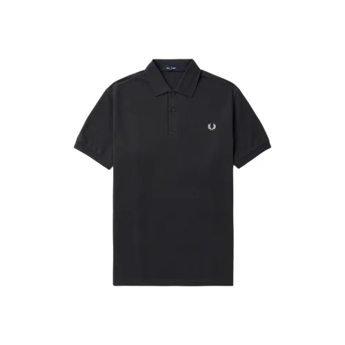 FRED PERRY Мужская поло темно-серая